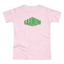 Load image into Gallery viewer, Single Jersey Women's T-shirt - GAA Mum (Green) Design