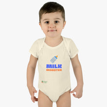 Load image into Gallery viewer, Infant Baby Rib Bodysuit - Milk Monster
