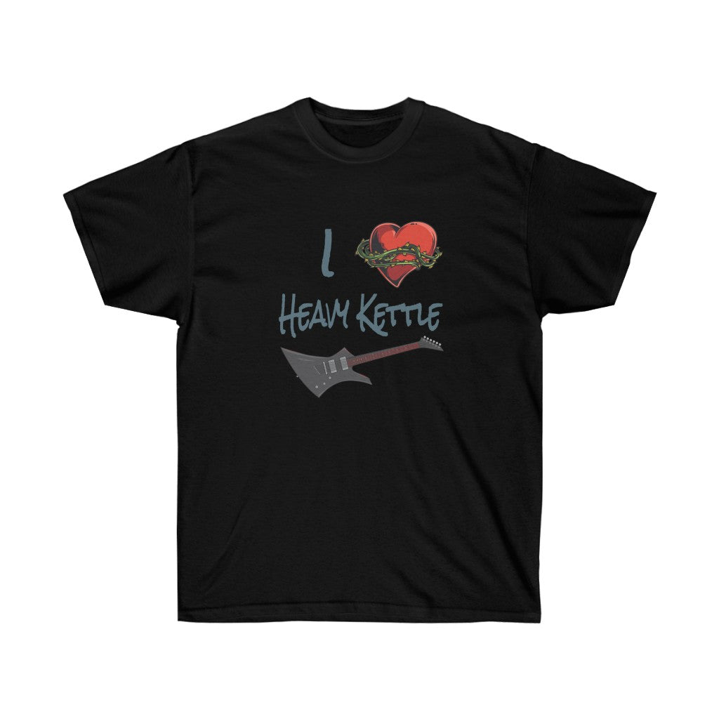 Unisex Ultra Cotton Tee - 'I Love Heavy Kettle'