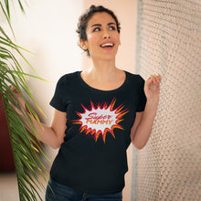 Load image into Gallery viewer, Organic Women&#39;s T-shirt - &#39;Super Mammy&#39;
