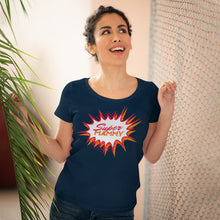 Load image into Gallery viewer, Organic Women&#39;s T-shirt - &#39;Super Mammy&#39;
