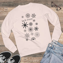 Load image into Gallery viewer, Unisex Rise Eco-Friendly Sweatshirt - &#39;Jack Frost&#39; Design
