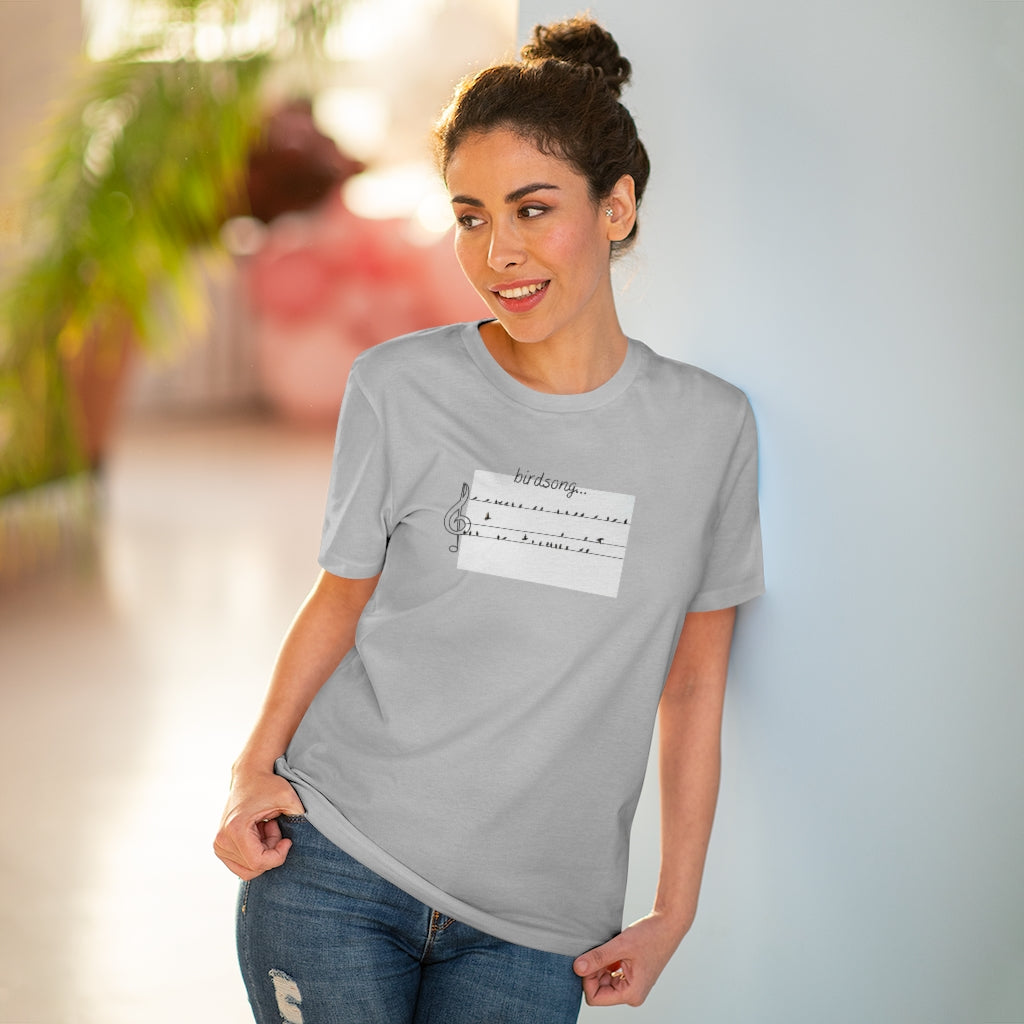 Organic Creator T-shirt - Unisex - 'Birdsong'