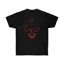 Load image into Gallery viewer, Unisex Ultra Cotton Tee - 'My Pandemic Valentine' (Red) Design Motif
