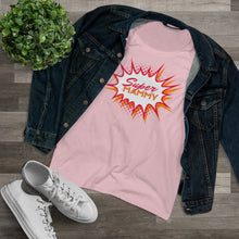 Load image into Gallery viewer, Organic Women&#39;s T-shirt - &#39;Super Mammy&#39;
