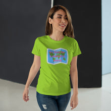 Load image into Gallery viewer, Single Jersey Women's T-shirt 'It's time for a woman's world'
