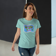 Load image into Gallery viewer, Single Jersey Women's T-shirt 'It's time for a woman's world'
