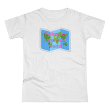 Load image into Gallery viewer, Single Jersey Women's T-shirt 'It's time for a woman's world'
