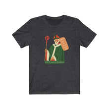 Load image into Gallery viewer, Unisex Jersey Short Sleeve Tee - 'Covid 'aint no bloody Snake OK' (St. Patrick's Day)
