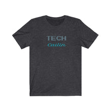 Load image into Gallery viewer, Unisex Jersey Short Sleeve Tee - &#39;TECH Cailín&#39; Design motif
