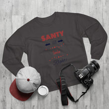 Load image into Gallery viewer, Unisex Crew Neck Sweatshirt - Santy Not Santa, Right!
