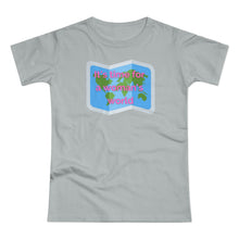 Load image into Gallery viewer, Single Jersey Women's T-shirt 'It's time for a woman's world'
