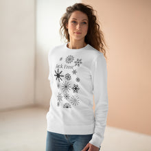 Load image into Gallery viewer, Unisex Rise Eco-Friendly Sweatshirt - &#39;Jack Frost&#39; Design
