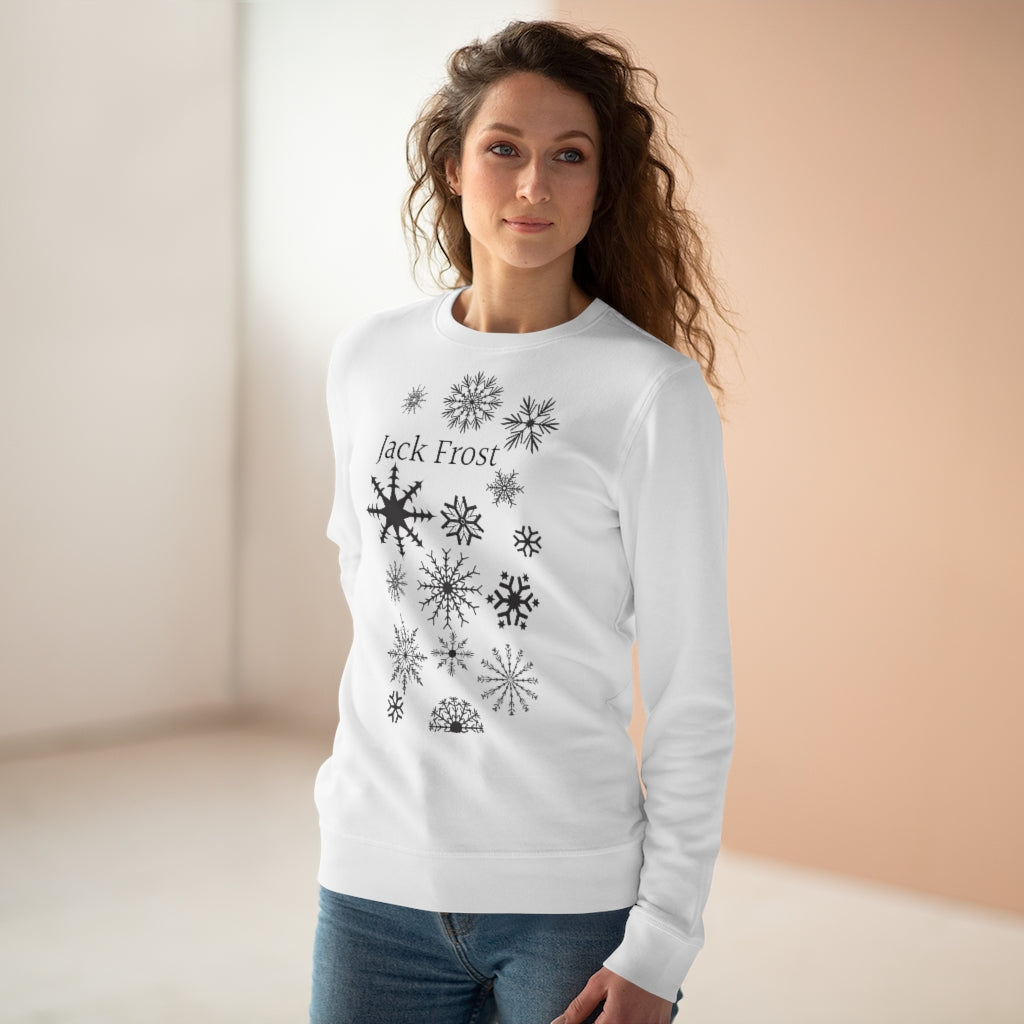 Unisex Rise Eco-Friendly Sweatshirt - 'Jack Frost' Design