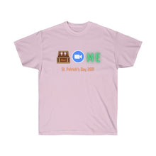 Load image into Gallery viewer, Unisex Ultra Cotton Tee - 'Beer Zoom Me' St. Patrick's Day 2021
