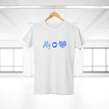Load image into Gallery viewer, Single Jersey Women's T-shirt - My Zoom Love (images) Design
