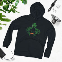 Load image into Gallery viewer, Unisex Cruiser Hoodie - &#39;Irish Roots&#39; Shamrock
