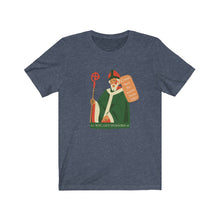 Load image into Gallery viewer, Unisex Jersey Short Sleeve Tee - 'Covid 'aint no bloody Snake OK' (St. Patrick's Day)

