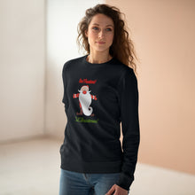 Load image into Gallery viewer, Unisex Rise Organic Cotton Sweatshirt - Don&#39;t Pandemic &#39;Tis Christmas!
