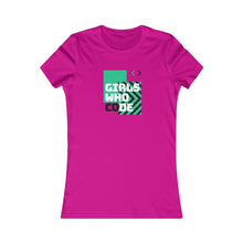 Load image into Gallery viewer, Women&#39;s Favorite Tee - &#39;Girls Who Code&#39;
