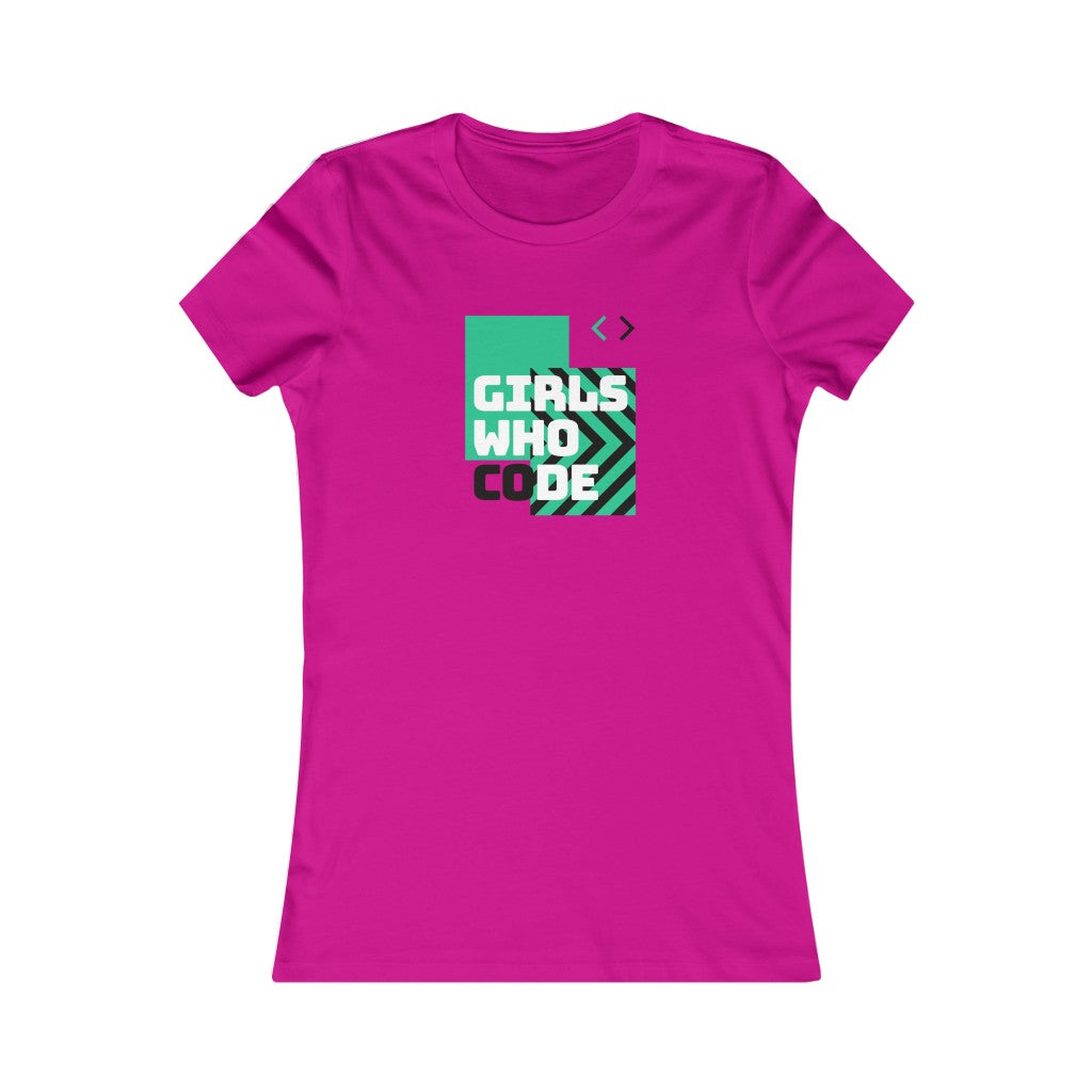 Women's Favorite Tee - 'Girls Who Code'