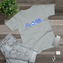Load image into Gallery viewer, Single Jersey Women's T-shirt - My Zoom Love (images) Design
