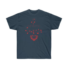 Load image into Gallery viewer, Unisex Ultra Cotton Tee - 'My Pandemic Valentine' (Red) Design Motif
