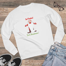 Load image into Gallery viewer, Unisex Rise Organic Cotton Sweatshirt - Don&#39;t Pandemic &#39;Tis Christmas!

