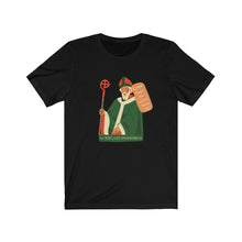 Load image into Gallery viewer, Unisex Jersey Short Sleeve Tee - 'Covid 'aint no bloody Snake OK' (St. Patrick's Day)
