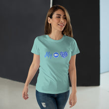 Load image into Gallery viewer, Single Jersey Women's T-shirt - My Zoom Love (images) Design
