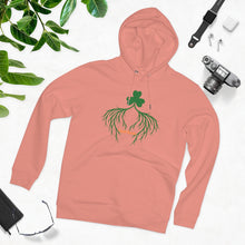 Load image into Gallery viewer, Unisex Cruiser Hoodie - &#39;Irish Roots&#39; Shamrock
