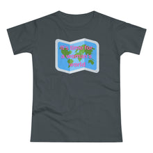 Load image into Gallery viewer, Single Jersey Women's T-shirt 'It's time for a woman's world'
