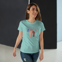 Load image into Gallery viewer, Single Jersey Women&#39;s T-shirt - &#39;Our Time is Now&#39;
