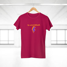 Load image into Gallery viewer, Single Jersey Women&#39;s T-shirt - I&#39;m unfuckablewith - Design
