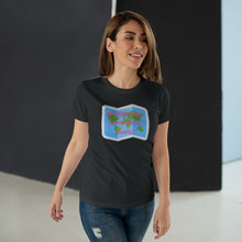 Load image into Gallery viewer, Single Jersey Women's T-shirt 'It's time for a woman's world'
