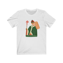 Load image into Gallery viewer, Unisex Jersey Short Sleeve Tee - 'Covid 'aint no bloody Snake OK' (St. Patrick's Day)
