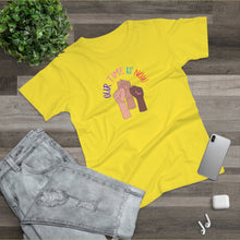 Load image into Gallery viewer, Single Jersey Women&#39;s T-shirt - &#39;Our Time is Now&#39;
