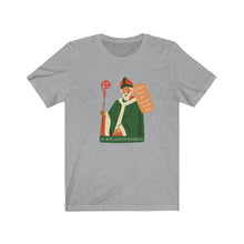 Load image into Gallery viewer, Unisex Jersey Short Sleeve Tee - 'Covid 'aint no bloody Snake OK' (St. Patrick's Day)
