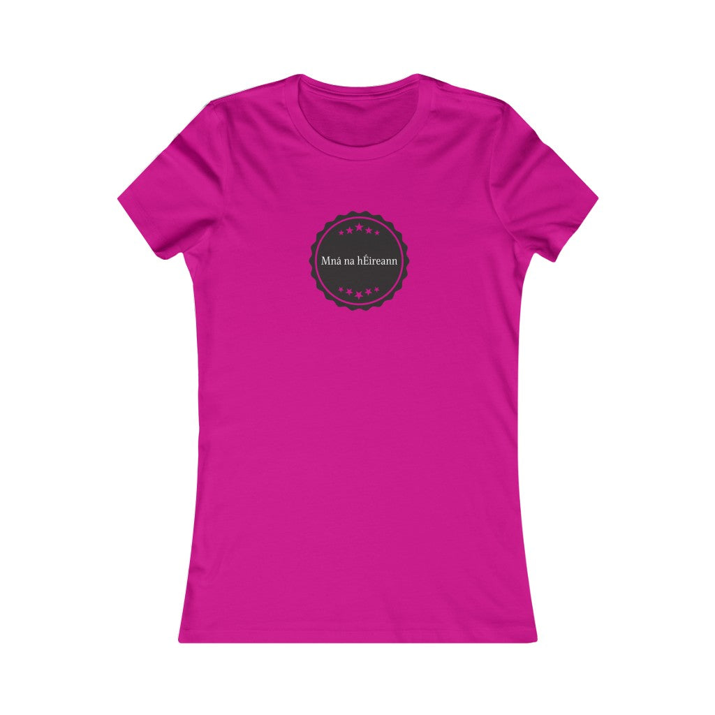 Women's Favorite Tee - 'Mná na hÉireann' (Women of Ireland)