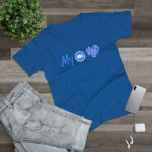 Load image into Gallery viewer, Single Jersey Women's T-shirt - My Zoom Love (images) Design

