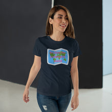Load image into Gallery viewer, Single Jersey Women's T-shirt 'It's time for a woman's world'
